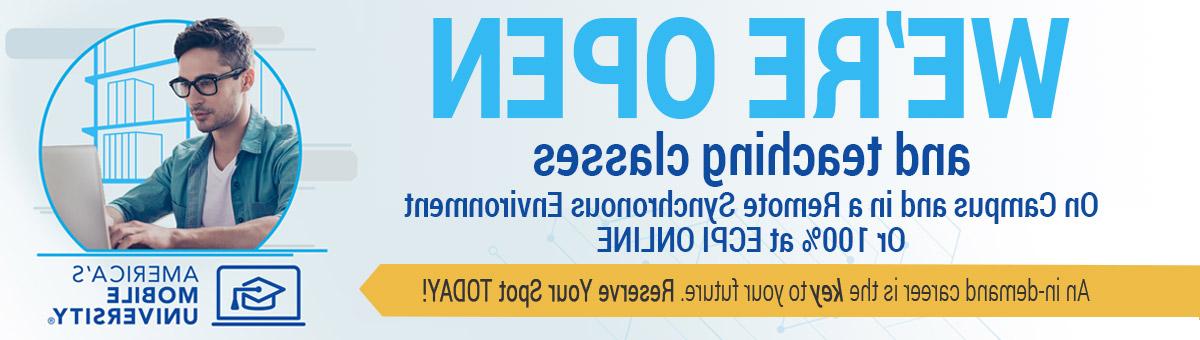 十大正规网堵平台, 美国莫比尔大学, offers remote synchronous class delivery to students taking classes at our many campus locations. This type of class delivery allows the University to take our innovative student focused delivery found on campus and closely replicate it through online delivery.